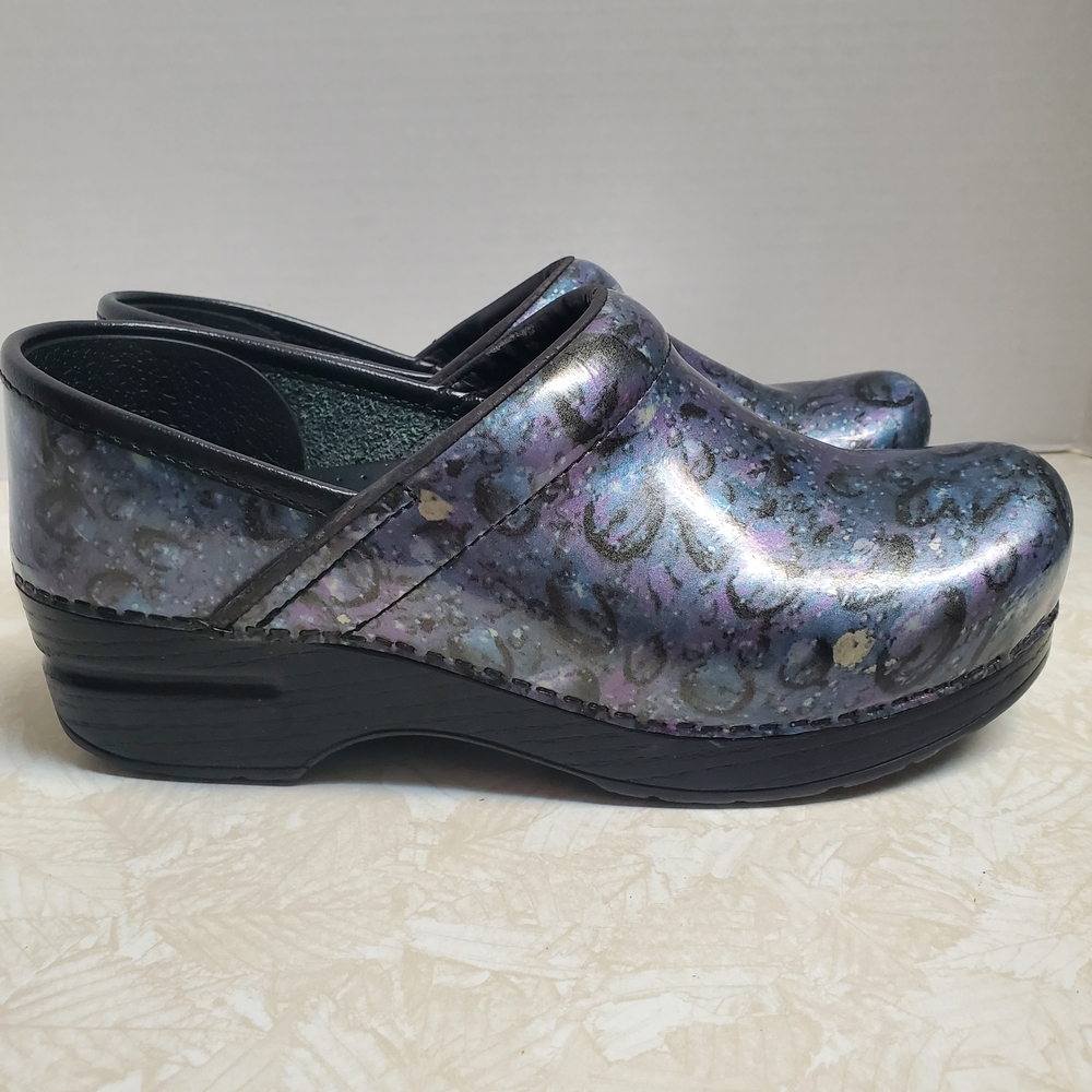 Dansko Women's Professional Mules in Raindrop Galaxy